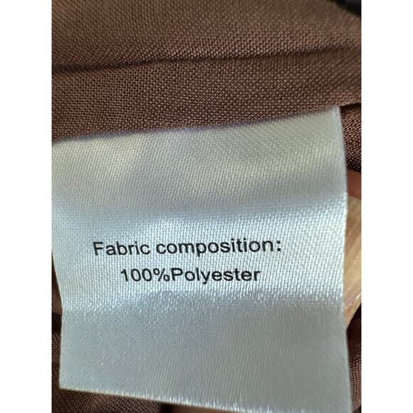 NWT Costamani Sophia Maxi Dress M Floral Brown Purple Daisy Print Modest Danish - Picture 8 of 9